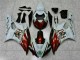 Brun Blanc Carénage Moto Yamaha R6 2006-2007 Brun Blanc Carénage Moto Yamaha R6 2006-2007