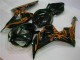 Brun Noir Carénage Moto Honda CBR 1000 RR 2006-2007 Brun Noir Carénage Moto Honda CBR 1000 RR 2006-2007