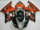 Brun Noir Carénage Moto Suzuki GSXR 1000 K3 2003-2004 Brun Noir Carénage Moto Suzuki GSXR 1000 K3 2003-2004
