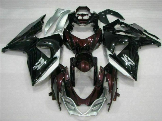 Brun Noir Carénage Moto Suzuki GSXR 1000 K9 2009-2016 Brun Noir Carénage Moto Suzuki GSXR 1000 K9 2009-2016