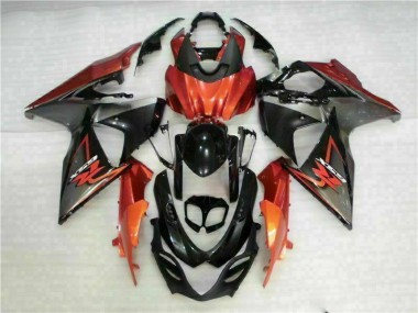 Brun Noir Carrosserie Moto Suzuki GSXR 1000 K9 2009-2016