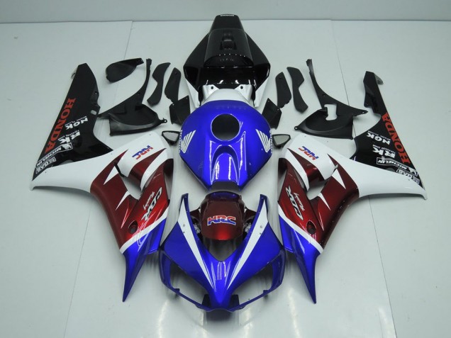 Burgandy et Bleu Carénage Moto Honda CBR 1000 RR 2006-2007 Burgandy et Bleu Carénage Moto Honda CBR 1000 RR 2006-2007