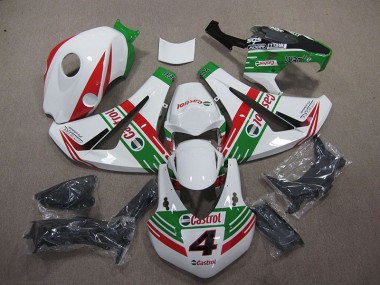 Castrol 4 Carénage Moto Honda CBR 1000 RR 2008-2011