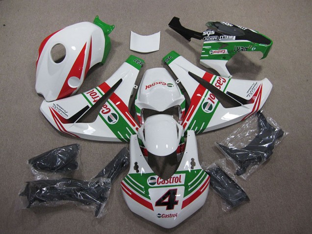 Castrol 4 Carénage Moto Honda CBR 1000 RR 2008-2011 Castrol 4 Carénage Moto Honda CBR 1000 RR 2008-2011