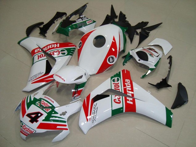 Castrol 4 Carénages Moto Honda CBR 1000 RR 2008-2011 Castrol 4 Carénages Moto Honda CBR 1000 RR 2008-2011
