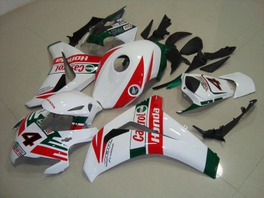 Castrol Vert Foncé Carénage Moto Honda CBR 1000 RR 2008-2011