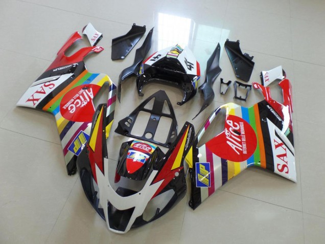 Colorful Sax Carénage Moto Aprilia RSV 1000 2003-2006 Colorful Sax Carénage Moto Aprilia RSV 1000 2003-2006