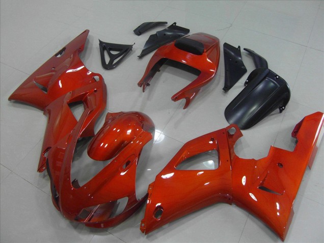 Dark Orange Carénage Moto Yamaha R1 1998-1999 Dark Orange Carénage Moto Yamaha R1 1998-1999