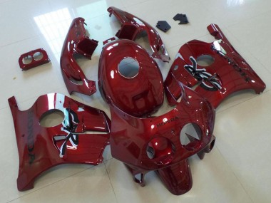 Dark Rouge Carénage Moto Honda CBR 250 RR MC22 1991-1998