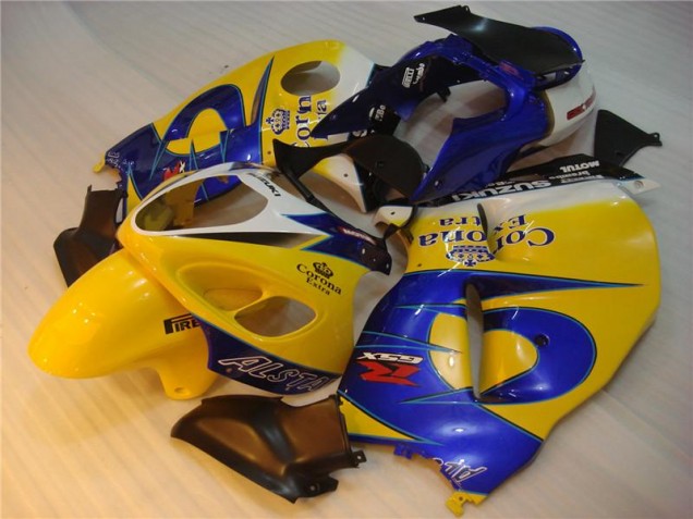 Ellow Bleu Carénage Moto Suzuki GSXR 1300 Hayabusa 1996-2007 Ellow Bleu Carénage Moto Suzuki GSXR 1300 Hayabusa 1996-2007
