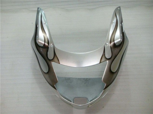 Flamme Argent Gris Carénage Moto Honda CBR 1100 XX 1996-2007 Flamme Argent Gris Carénage Moto Honda CBR 1100 XX 1996-2007