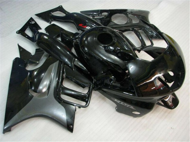Glosssy Noir Carénage Moto Honda CBR 600 F3 1995-1998 Glosssy Noir Carénage Moto Honda CBR 600 F3 1995-1998