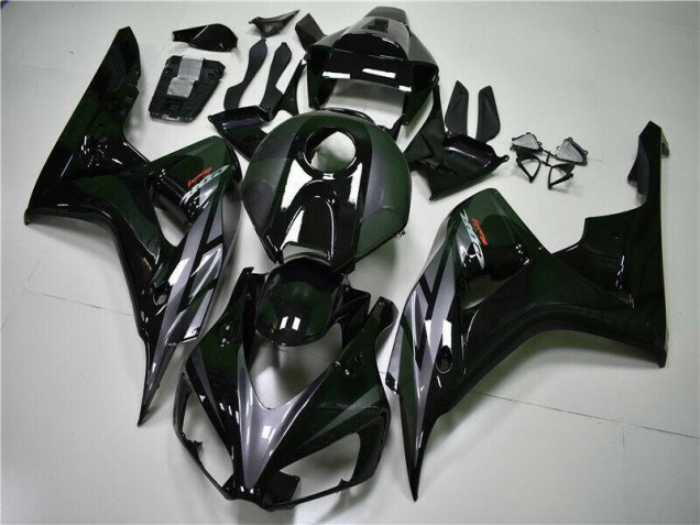 Gris Noir Carénage Moto Honda CBR 1000 RR 2004-2005 Gris Noir Carénage Moto Honda CBR 1000 RR 2004-2005
