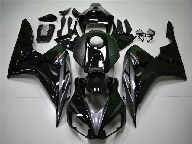 Gris Noir Carénage Moto Honda CBR 1000 RR 2004-2005 Gris Noir Carénage Moto Honda CBR 1000 RR 2004-2005