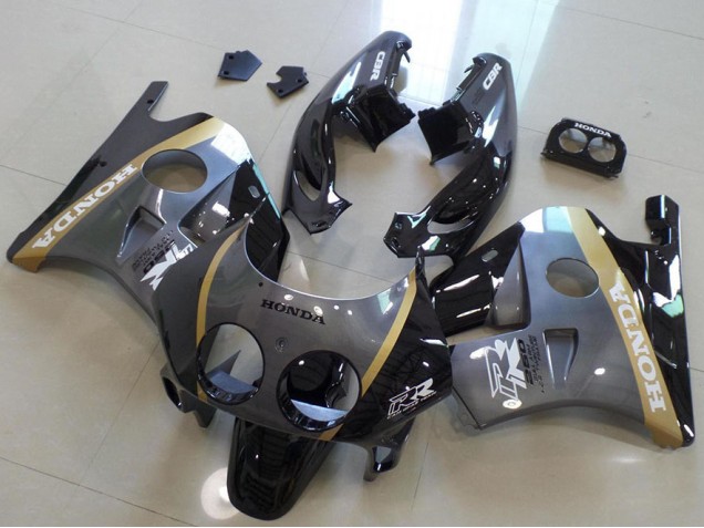 Gris Noir Carénage Moto Honda CBR 250 RR MC22 1991-1998 Gris Noir Carénage Moto Honda CBR 250 RR MC22 1991-1998