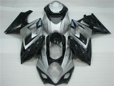 Gris Noir Carénage Moto Suzuki GSXR 1000 K7 2007-2008
