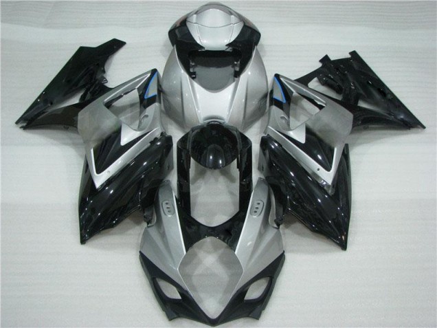 Gris Noir Carénage Moto Suzuki GSXR 1000 K7 2007-2008 Gris Noir Carénage Moto Suzuki GSXR 1000 K7 2007-2008