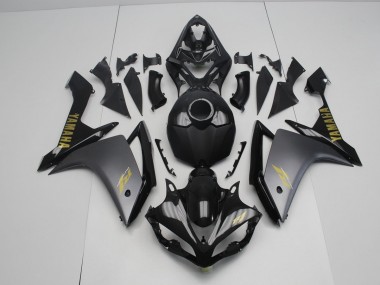Gris Noir Carénage Moto Yamaha R1 2007-2008