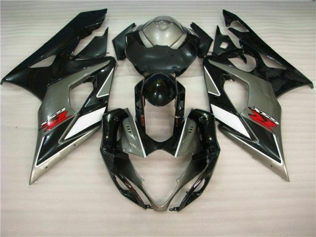 Gris Noir Carénages Moto Suzuki GSXR 1000 K5 2005-2006 Gris Noir Carénages Moto Suzuki GSXR 1000 K5 2005-2006