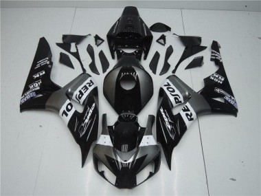Gris Noir Repsol Carénages Moto Honda CBR 1000 RR 2004-2005