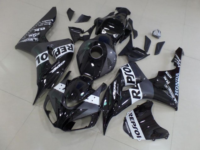 Gris Repsol Carénage Moto Honda CBR 1000 RR 2006-2007 Gris Repsol Carénage Moto Honda CBR 1000 RR 2006-2007