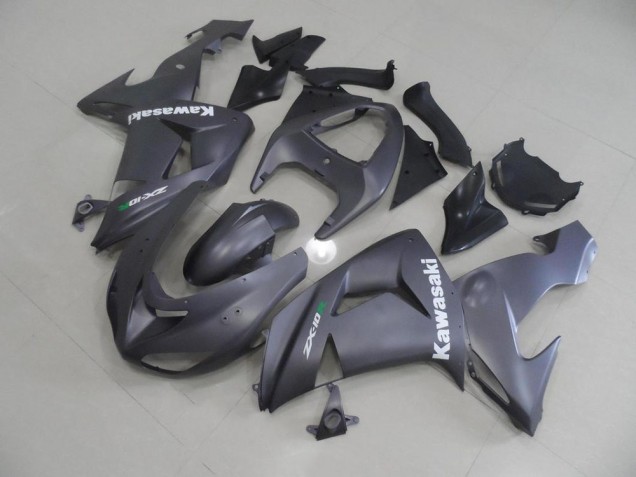 Gris avec Blanc Décalque Carénage Moto Kawasaki ZX10R 2006-2007 Gris avec Blanc Décalque Carénage Moto Kawasaki ZX10R 2006-2007