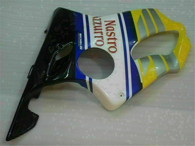 Jaune Argent Nastro Azzurro Carénage Moto Honda CBR 600 F4i 2001-2003 Jaune Argent Nastro Azzurro Carénage Moto Honda CBR 600 F4i 2001-2003