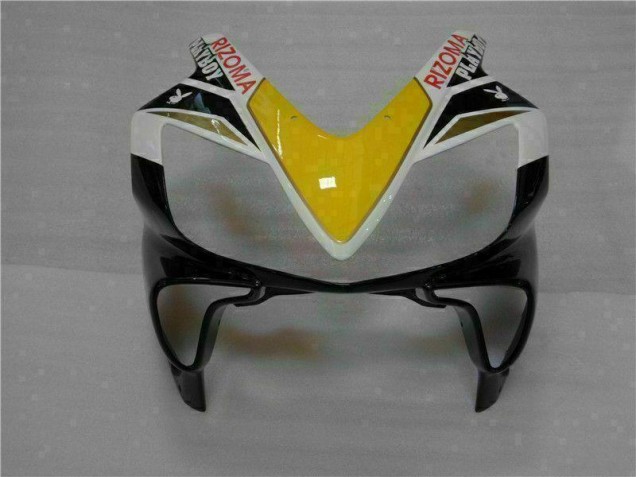 Jaune Argent Noir Playboy Carénage Moto Honda CBR 600 F4i 2001-2003 Jaune Argent Noir Playboy Carénage Moto Honda CBR 600 F4i 2001-2003