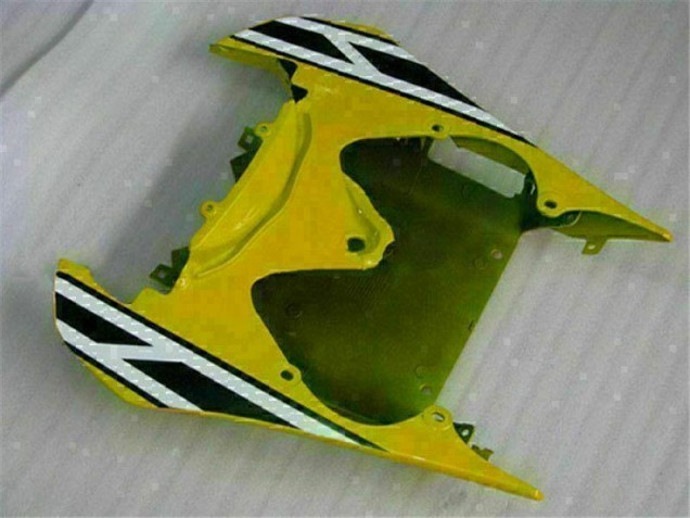 Jaune Blanc Carénage Moto Yamaha R6 2008-2016 Jaune Blanc Carénage Moto Yamaha R6 2008-2016