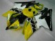 Jaune Blanc Carénage Moto Yamaha R6 2008-2016 Jaune Blanc Carénage Moto Yamaha R6 2008-2016