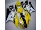 Jaune Blanc Noir Carénage Moto Yamaha R6 2006-2007 Jaune Blanc Noir Carénage Moto Yamaha R6 2006-2007