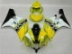 Jaune Blanc Noir Carénages Moto Yamaha R6 2006-2007 Jaune Blanc Noir Carénages Moto Yamaha R6 2006-2007