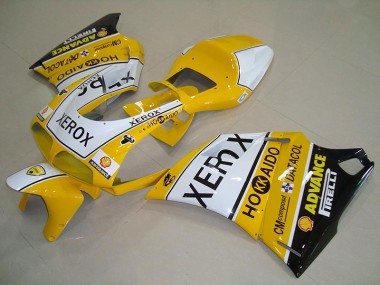 Jaune Blanc Xerox Carrosserie Moto Ducati 748 916 996 996S 1993-2005