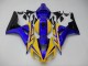 Jaune Bleu Carénage Moto Honda CBR 1000 RR 2006-2007 Jaune Bleu Carénage Moto Honda CBR 1000 RR 2006-2007