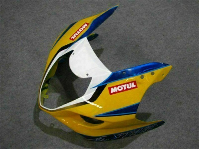 Jaune Bleu Carénage Moto Suzuki GSXR 1000 K3 2003-2004 Jaune Bleu Carénage Moto Suzuki GSXR 1000 K3 2003-2004