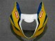 Jaune Bleu Carénage Moto Suzuki GSXR 1000 K3 2003-2004 Jaune Bleu Carénage Moto Suzuki GSXR 1000 K3 2003-2004