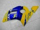 Jaune Bleu Carénage Moto Yamaha R6 1998-2002 Jaune Bleu Carénage Moto Yamaha R6 1998-2002