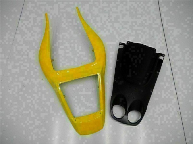 Jaune Bleu Carénage Moto Yamaha R6 1998-2002 Jaune Bleu Carénage Moto Yamaha R6 1998-2002