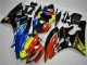 Jaune Bleu Rouge Carénage Moto Yamaha R6 2006-2007 Jaune Bleu Rouge Carénage Moto Yamaha R6 2006-2007