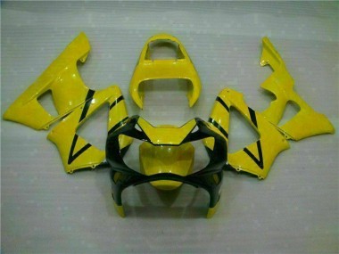Jaune Carénage Moto Honda CBR 900 RR 929RR 2000-2001