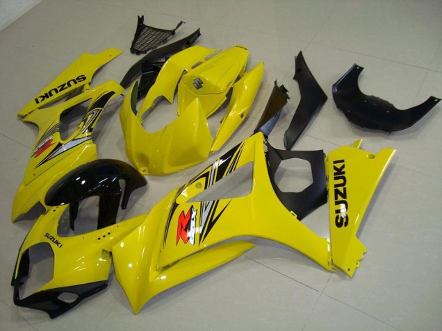 Jaune Carénage Moto Suzuki GSXR 1000 K7 2007-2008 Jaune Carénage Moto Suzuki GSXR 1000 K7 2007-2008