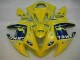 Jaune Carénage Moto Yamaha R1 2002-2003 Jaune Carénage Moto Yamaha R1 2002-2003