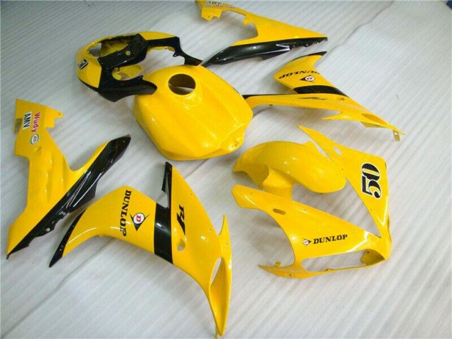 Jaune Carénage Moto Yamaha R1 2004-2006 Jaune Carénage Moto Yamaha R1 2004-2006