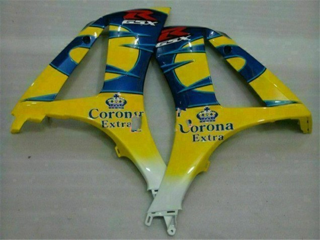 Jaune Carénages Moto Suzuki GSXR 1000 K7 2007-2008 Jaune Carénages Moto Suzuki GSXR 1000 K7 2007-2008