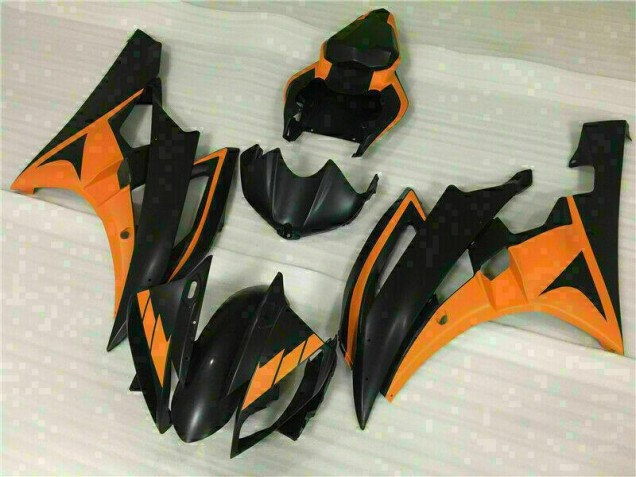 Jaune Carénages Moto Yamaha R6 2006-2007