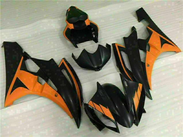 Jaune Carénages Moto Yamaha R6 2006-2007