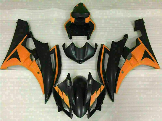 Jaune Carénages Moto Yamaha R6 2006-2007