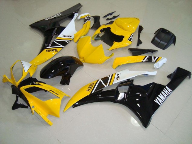 Jaune Carrosserie Moto Yamaha R6 2006-2007 Jaune Carrosserie Moto Yamaha R6 2006-2007