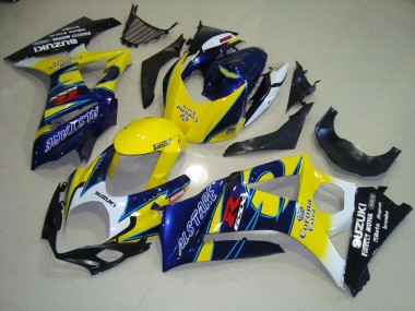 Jaune Corona Carénage Moto Suzuki GSXR 1000 K7 2007-2008