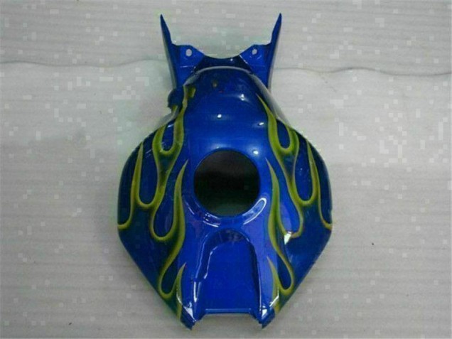 Jaune Flamme Bleu Carénage Moto Honda CBR 1000 RR 2006-2007 Jaune Flamme Bleu Carénage Moto Honda CBR 1000 RR 2006-2007